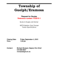 the corporation of the township of guelph/ eramosa