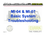MI-04 & MI-07 Basic System Troubleshooting