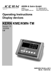 KERN KME/KMN-TM - KERN & SOHN GmbH