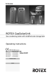 rotex gsu - ROTEX Heating Systems GmbH
