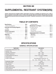 SUPPLEMENTAL RESTRAINT SYSTEM(SRS)