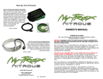 Ny-Trex Owners Manual - Design Engineering, Inc.