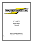 PT-30KSI Operators Manual Power Technology Southeast