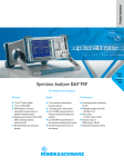 R&S®FSP Spectrum Analyzer