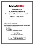Service Manual - Piper Products