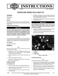 Signature Series Solo Seat Kit Instruction Sheet - Harley