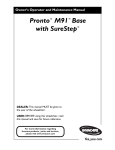 Pronto&reg; M91&trade;Base with SureStep&reg;