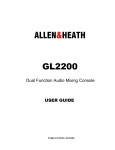 ALLEN&HEATH GL2200 - FC