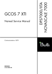 GCOS 7 XTI Named Service Manual - Support On Line