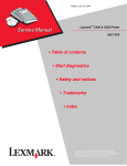 Lexmark C930 & C935 Printer 5057-XXX Service Manual