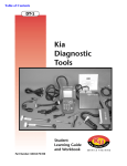 Kia Diagnostic Tools