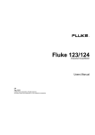 Fluke 123/124