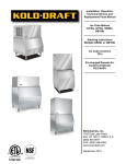 Ice Cube Makers GT36x, GT56x, GB - Kold