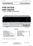 AVR 347/230 AVR 350/230