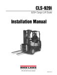 CLS-920i Installation Manual