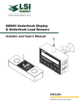 GS550 Underhook User Manual - Load Systems International