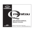 2004 SERVICE MANUAL Manitou Q shocks