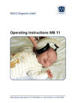 Operating Instructions MB 11