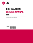 dishwasher service manual - Recambios, accesorios y repuestos
