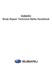 SUBARU Body Repair Technical Skills Handbook