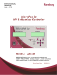 MicroPak 2e HV & Atomizer Controller