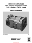 Axial Piston Pump Gold Cup Series P24P/S E-mod., P30P