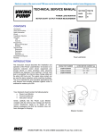 TECHNICAL SERVICE MANUAL