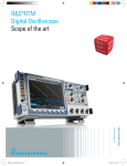 R&S®RTM Digital Oscilloscope