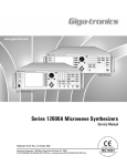 Series 12000A Microwave Synthesizers - Giga