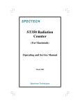 ST350 Radiation Counter