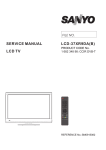 LCD TV SERVICE MANUAL LCD
