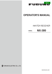 NX300 Operator`s Manual L 5-25-12