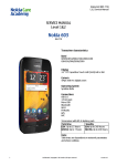 Nokia 603 RM-779 Service Manual Level 1&2 - Nokia-X