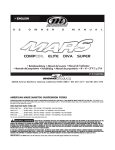 Manitou 2002 Mars Comp Coil, Elite Diva & Super Service Manual