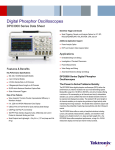 Tektronix DPO3034 datasheet: pdf