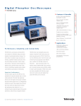 Tektronix TDS7000 Series Digital Phosphor Oscilloscopes