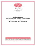 Small Parallel Index Drives - Industrial Motion Control, LLC