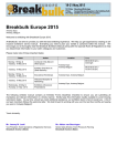 Breakbulk Europe 2015