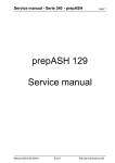 Service manual - Serie 340 - prepASH