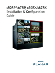 c50RP/c67RP, c50RX/c67RX Installation & Configuration