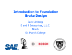 Introduction to Foundation Brake Design