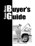 Buyer`s Guide - Turbo Diesel Register