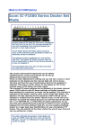 Icom IC-F1000 Series Dealer Set Mode