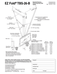 EZ Fold® TBS-26-B