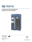 Compartmental Access Refrigerator Service Manual