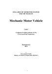 Mechanic Motor Vehicle - Directorate General of Employment