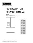 Service Manual - Appliance Factory Parts