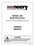 OWNERS MANUAL - Neary Technologies