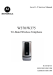 Specifications (W370/W375)