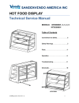 Combo Serve HFD (Model 1) Technical Service Manual